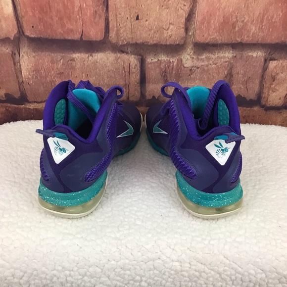 Nike LeBron 9 Summit Lake Hornets Sz 10